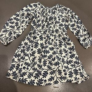 Winter Water Factory organic cotton 3T long sleeve dress